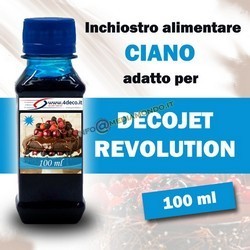 CIANO - INCHIOSTRO ALIMENTARE PER DECOJET REVOLUTION - 100ml